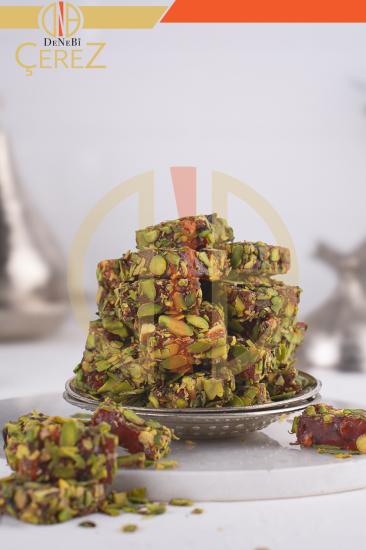FİLE ANTEP FISTIĞI KAPLI NAR AROMALI ANTEP FISTIKLI KRAL LOKUM