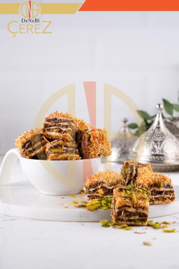 TEL KADAYIF KAPLI KAKAOLU BAKLAVA LOKUM